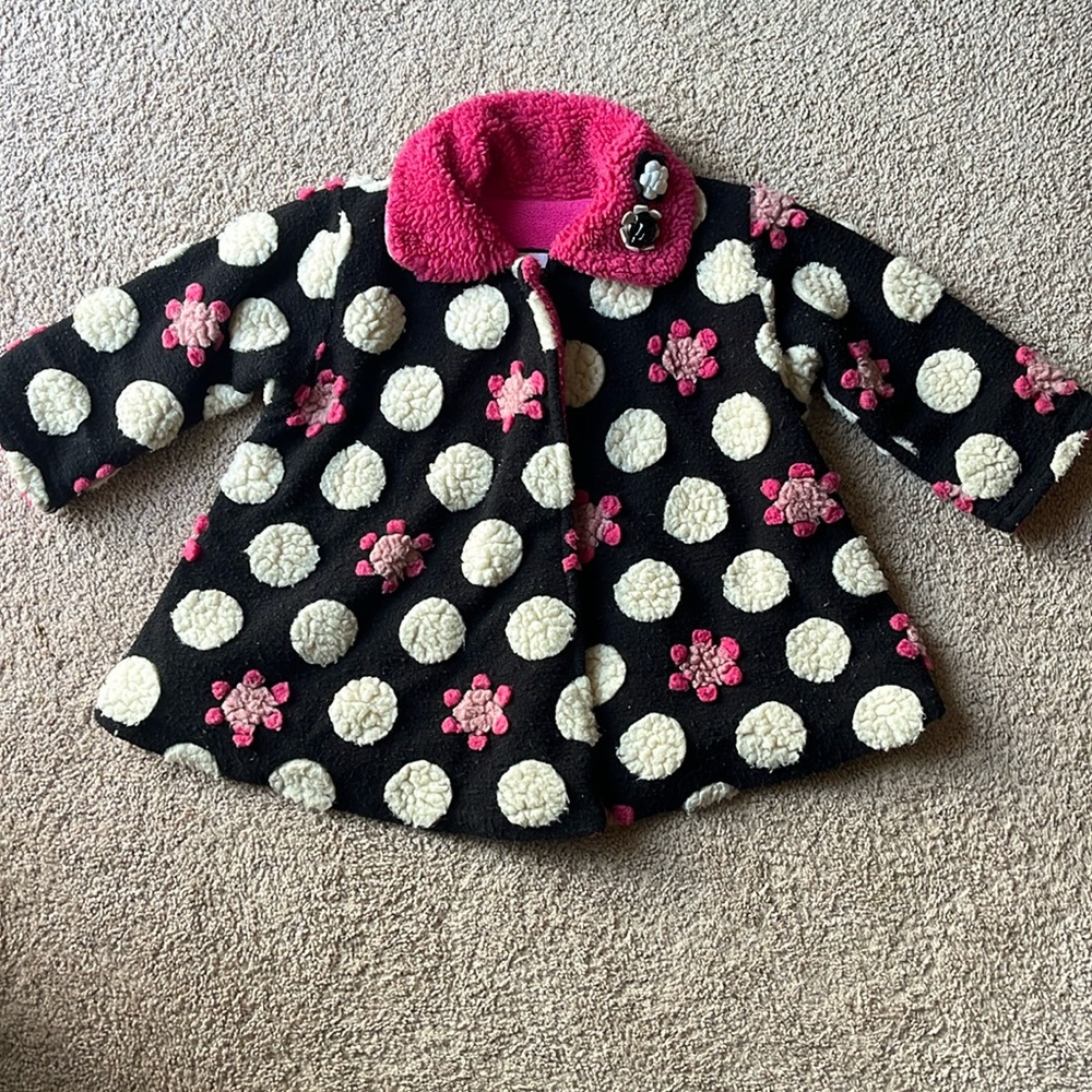 Black and White Floral Jacket